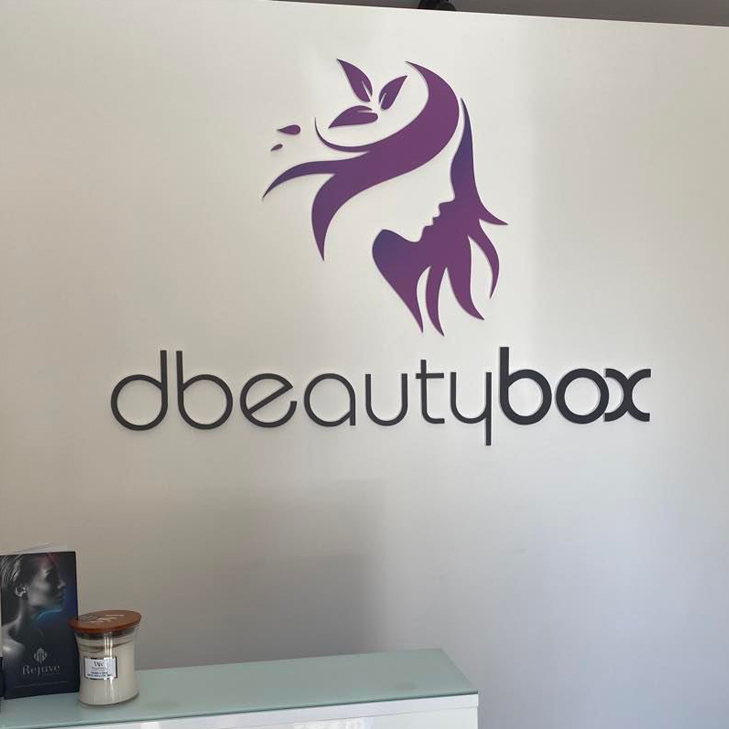 PVC logo in Salon